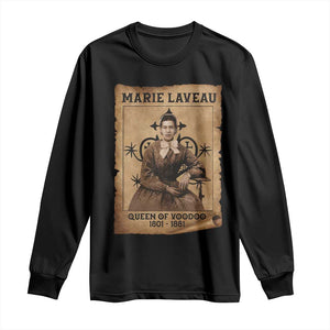 Marie Laveau Long Sleeve Shirt Queen Of Voodoo New Orleans Hoodoo Rootwork TS11 Black Print Your Wear