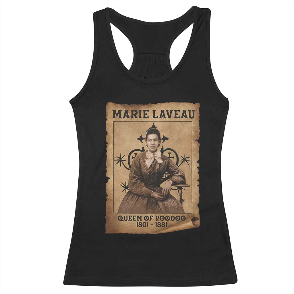Marie Laveau Racerback Tank Top Queen Of Voodoo New Orleans Hoodoo Rootwork TS11 Black Print Your Wear
