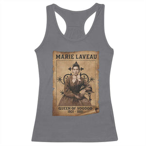 Marie Laveau Racerback Tank Top Queen Of Voodoo New Orleans Hoodoo Rootwork TS11 Charcoal Print Your Wear