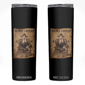 Marie Laveau Skinny Tumbler Queen Of Voodoo New Orleans Hoodoo Rootwork TS11 Black Print Your Wear