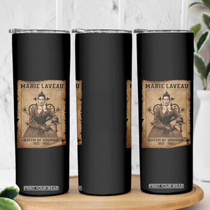 Marie Laveau Skinny Tumbler Queen Of Voodoo New Orleans Hoodoo Rootwork TS11 Print Your Wear
