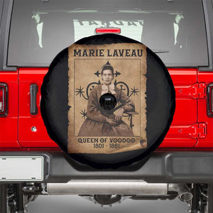 Marie Laveau Spare Tire Cover Queen Of Voodoo New Orleans Hoodoo Rootwork TS11 Black Print Your Wear