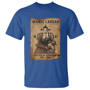 Marie Laveau T Shirt Queen Of Voodoo New Orleans Hoodoo Rootwork TS11 Royal Blue Print Your Wear