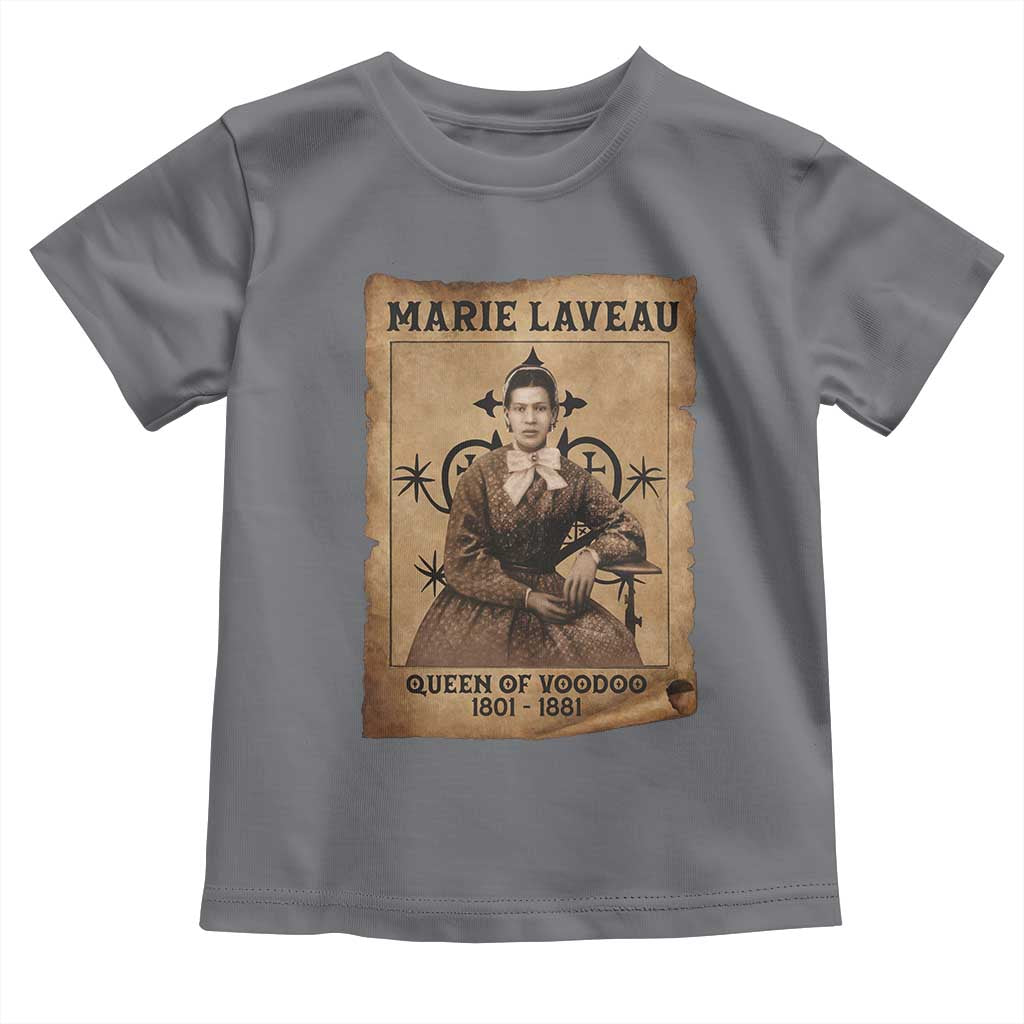 Marie Laveau Toddler T Shirt Queen Of Voodoo New Orleans Hoodoo Rootwork TS11 Charcoal Print Your Wear