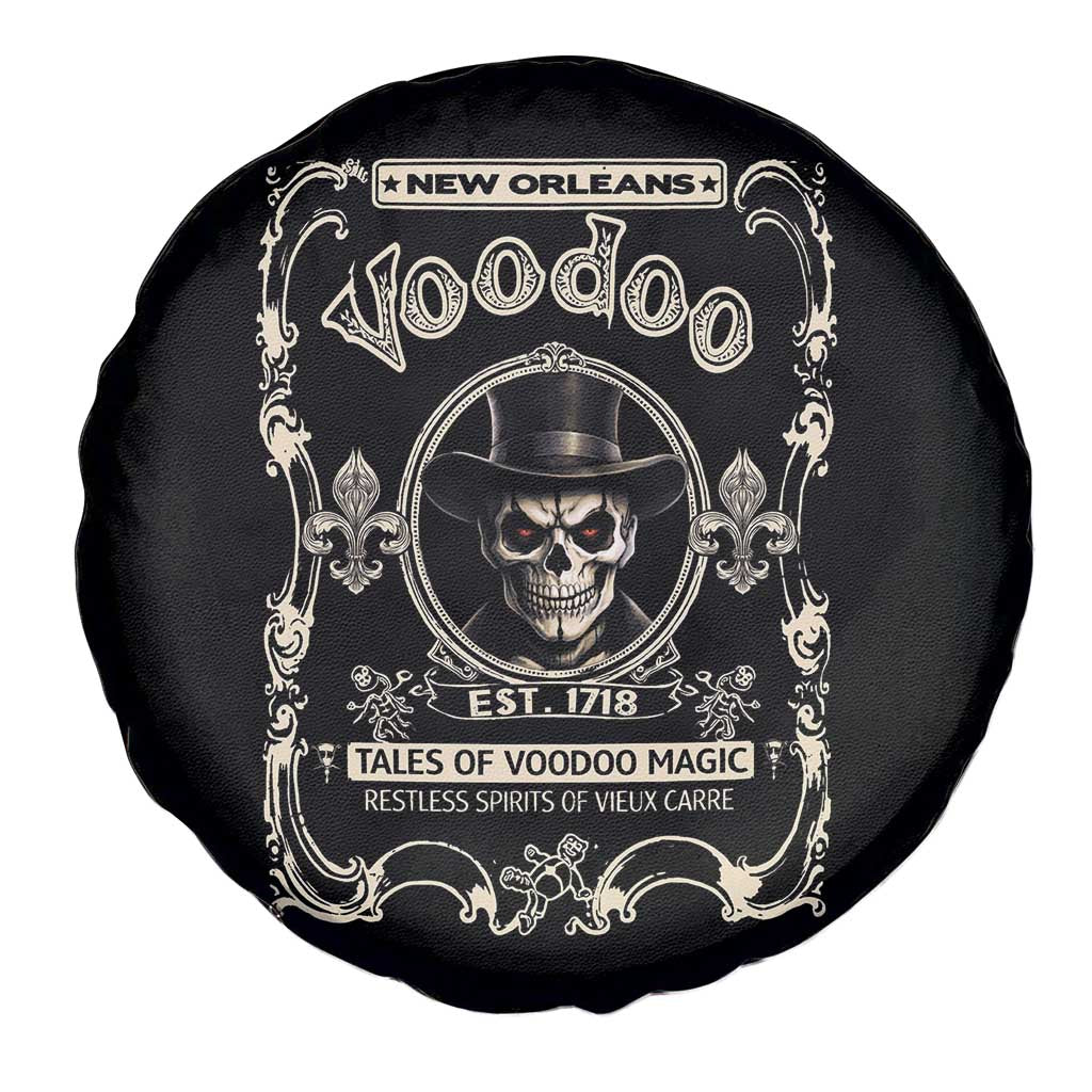 New Orleans Voodoo Spare Tire Cover Tales Of Voodoo Magic Skull Spooky Hoodoo Rootworker TS11 Print Your Wear