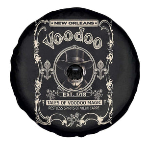 New Orleans Voodoo Spare Tire Cover Tales Of Voodoo Magic Skull Spooky Hoodoo Rootworker TS11 Print Your Wear