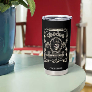 New Orleans Voodoo Tumbler Cup Tales Of Voodoo Magic Skull Spooky Hoodoo Rootworker TS11 Print Your Wear