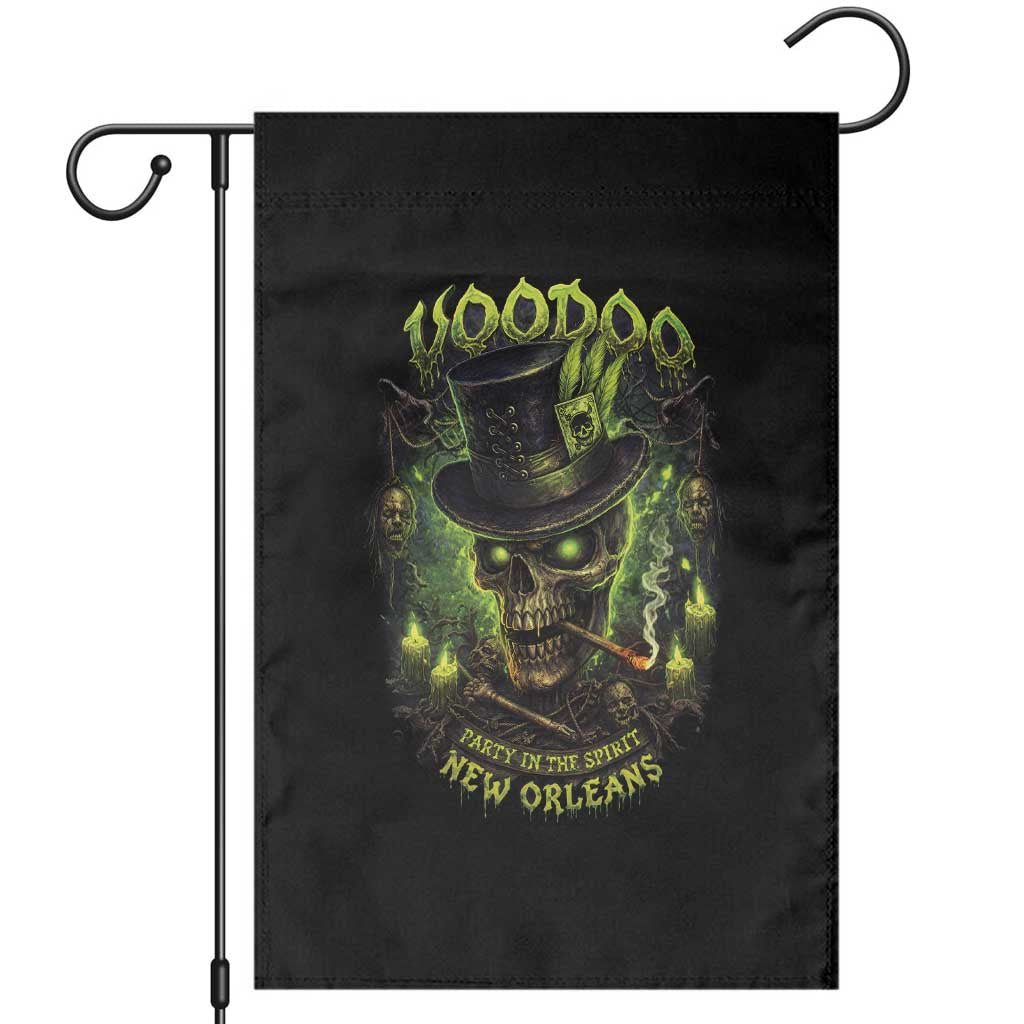 Louisiana Voodoo Skull Garden Flag Party In The Spirit New Orleans Creepy Occult Lover TS11 Black Print Your Wear