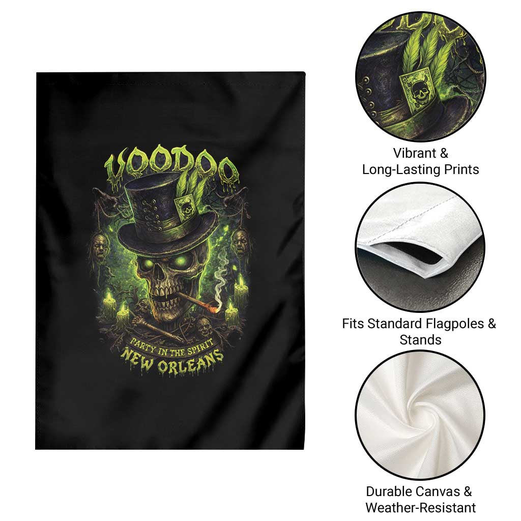 Louisiana Voodoo Skull Garden Flag Party In The Spirit New Orleans Creepy Occult Lover TS11 Print Your Wear