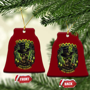 Louisiana Voodoo Skull Ceramic Ornament Party In The Spirit New Orleans Creepy Occult Lover TS11 Print Your Wear