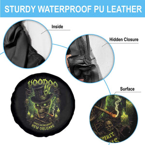 Louisiana Voodoo Skull Spare Tire Cover Party In The Spirit New Orleans Creepy Occult Lover TS11 Print Your Wear