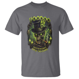 Louisiana Voodoo Skull T Shirt Party In The Spirit New Orleans Creepy Occult Lover TS11 Charcoal Print Your Wear