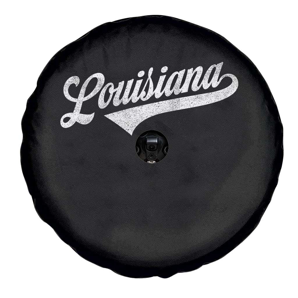 Retro Louisiana Spare Tire Cover Vintage City State Distressed Pride TS11 Print Your Wear