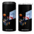 Funny Chimpanzee Basketball Monkey 4 in 1 Can Cooler Tumbler TS11 One Size: 16 oz Black Print Your Wear