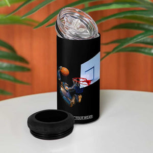 Funny Chimpanzee Basketball Monkey 4 in 1 Can Cooler Tumbler TS11 Print Your Wear