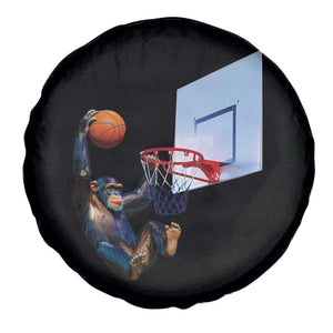 Funny Chimpanzee Basketball Monkey Spare Tire Cover TS11 Print Your Wear