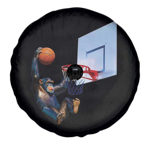 Funny Chimpanzee Basketball Monkey Spare Tire Cover TS11 Print Your Wear