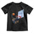 Funny Chimpanzee Basketball Monkey Toddler T Shirt TS11 Black Print Your Wear
