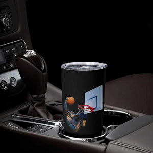 Funny Chimpanzee Basketball Monkey Tumbler Cup TS11 Print Your Wear