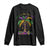 Funny Mardi Gras Coconut Palm Tree Long Sleeve Shirt Laissez Les Bons Temps Rouler Beads Masks TS11 Black Print Your Wear