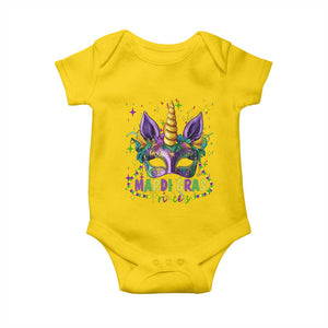 Funny Mardi Gras Princess Baby Onesie Unicorn Mask Party TS11 Daisy Print Your Wear