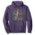 Funny Mardi Gras Princess Hoodie Unicorn Mask Party TS11 Purple Print Your Wear