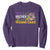 Funny Mardi Gras Will Trade Brother For King Cake Sweatshirt Beads Doubloons TS11 Purple Print Your Wear