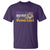 Funny Mardi Gras Will Trade Brother For King Cake T Shirt Beads Doubloons TS11 Purple Print Your Wear