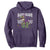 Funny Mardi Gras T-rex Dinosaur Hoodie Mardi Grawr Beads Carnival Party TS11 Purple Print Your Wear