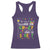 Funny Mardi Gras Racerback Tank Top We Don't Hide Our Crazy We Parade It Down The Street TS11 Purple Print Your Wear