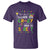 Funny Mardi Gras T Shirt We Don't Hide Our Crazy We Parade It Down The Street TS11 Purple Print Your Wear