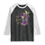 Funny Mardi Gras Cowgirl Raglan Shirt Let's Geaux Girls Western Cowgirl Boots Carnival TS11 Black White Print Your Wear