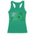 Funny Irish Americans Racerback Tank Top Shamrock Celtic Knot American Flag St Patrick's Day TS11 Irish Green Print Your Wear