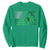 Funny Irish Americans Sweatshirt Shamrock Celtic Knot American Flag St Patrick's Day TS11 Irish Green Print Your Wear