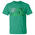 Funny Irish Americans T Shirt Shamrock Celtic Knot American Flag St Patrick's Day TS11 Irish Green Print Your Wear