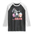 Funny Bruh Dab Rabbit Eggs Easter Day Raglan Shirt TS11 Black White Print Your Wear