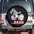 Funny Bruh Dab Rabbit Eggs Easter Day Spare Tire Cover TS11 No hole Black Print Your Wear