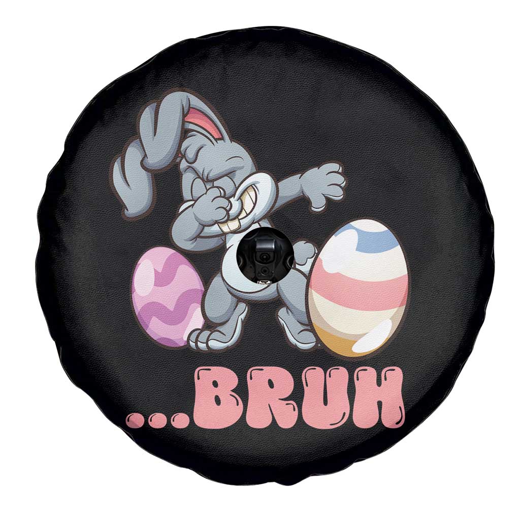 Funny Bruh Dab Rabbit Eggs Easter Day Spare Tire Cover TS11 Print Your Wear
