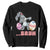 Funny Bruh Dab Rabbit Eggs Easter Day Sweatshirt TS11 Black Print Your Wear