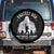 Funny Protect Our National Parks Bigfoot Spare Tire Cover Parks Not Profit American Flag TS11 No hole Black Print Your Wear
