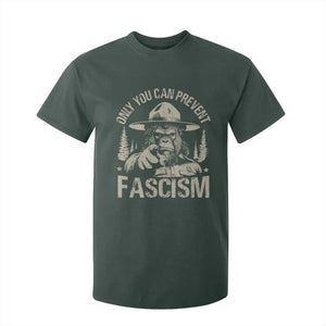 Save Our National Parks Bigfoot T Shirt For Kid Vintage Forest TS11 Dark Forest Green Print Your Wear