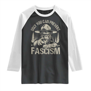 Save Our National Parks Bigfoot Raglan Shirt Vintage Forest TS11 Black White Print Your Wear