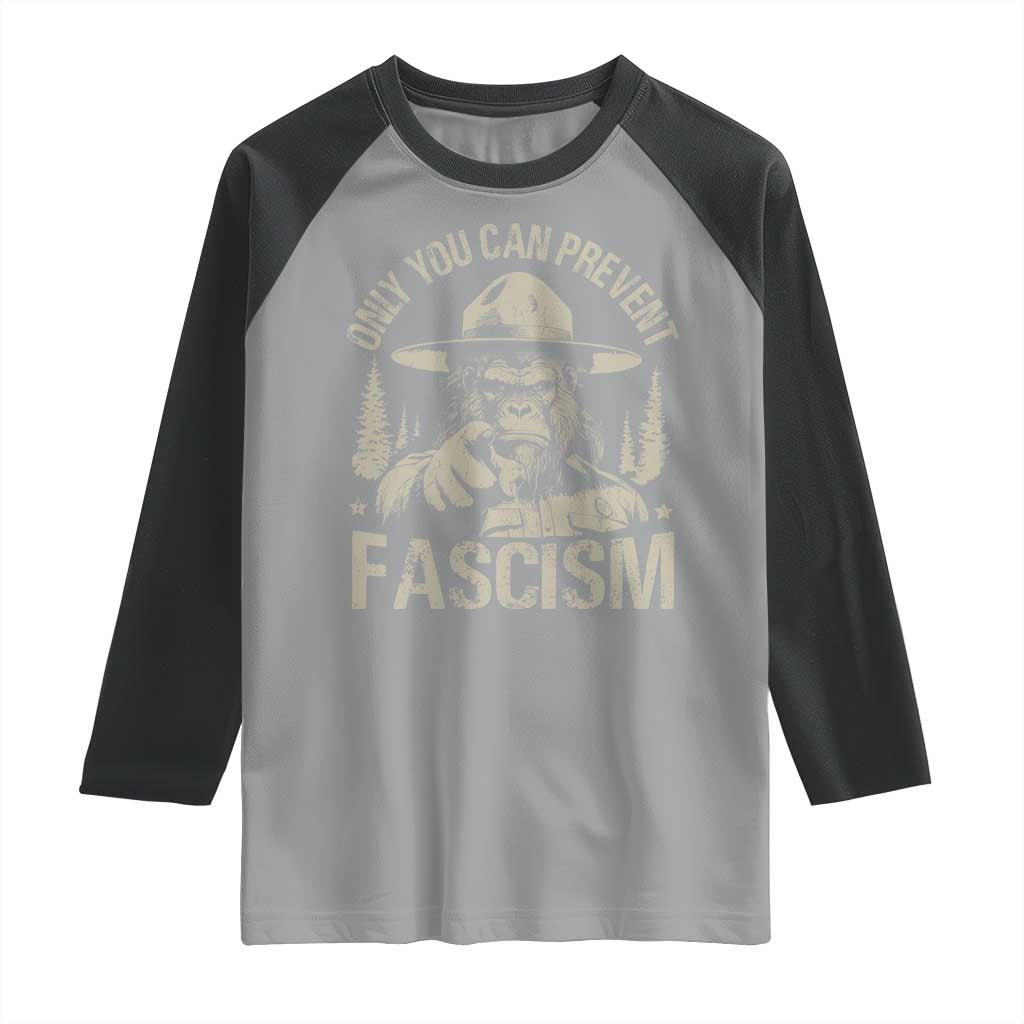 Save Our National Parks Bigfoot Raglan Shirt Vintage Forest TS11 Sport Gray Black Print Your Wear