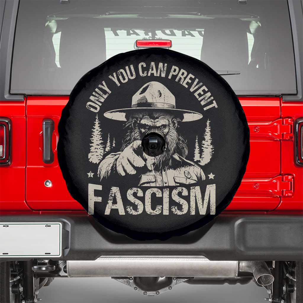 Save Our National Parks Bigfoot Spare Tire Cover Vintage Forest TS11 Black Print Your Wear