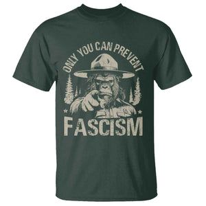 Save Our National Parks Bigfoot T Shirt Vintage Forest TS11 Dark Forest Green Print Your Wear