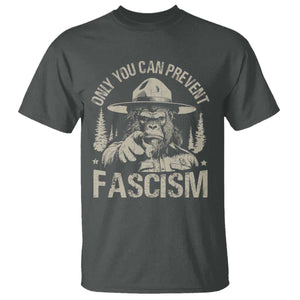 Save Our National Parks Bigfoot T Shirt Vintage Forest TS11 Dark Heather Print Your Wear