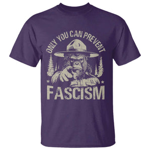 Save Our National Parks Bigfoot T Shirt Vintage Forest TS11 Purple Print Your Wear
