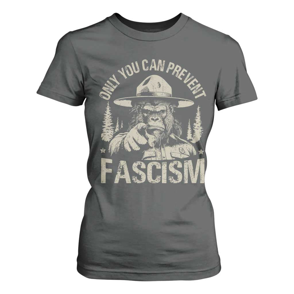 Save Our National Parks Bigfoot T Shirt For Women Vintage Forest TS11 Dark Heather Print Your Wear