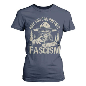 Save Our National Parks Bigfoot T Shirt For Women Vintage Forest TS11 Navy Print Your Wear