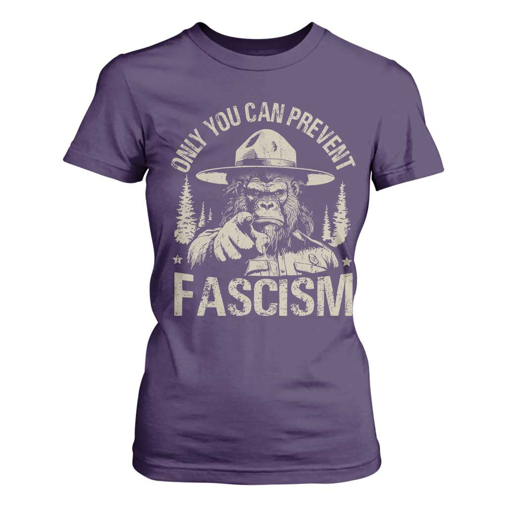 Save Our National Parks Bigfoot T Shirt For Women Vintage Forest TS11 Purple Print Your Wear